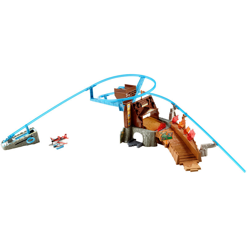 UPC 887961048605 product image for Disney Planes Fire & Rescue Fire at Fusel Lodge! Track Set | upcitemdb.com