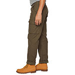 Smith's Workwear Stretch Fleece-Lined Canvas Cargo Pant
