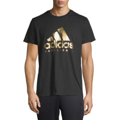 adidas gold foil shirt