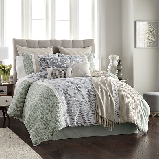 Jcpenney Home Jasper 10 Pc Comforter Set Color Multi Jcpenney