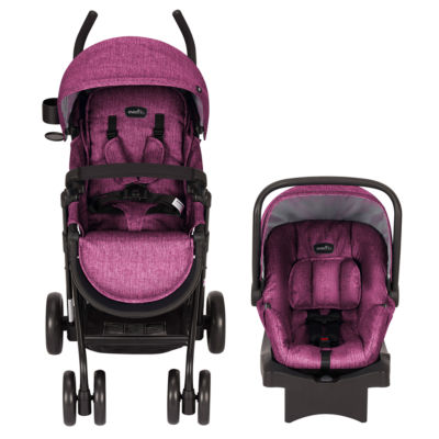 evenflo sibby travel system raspberry
