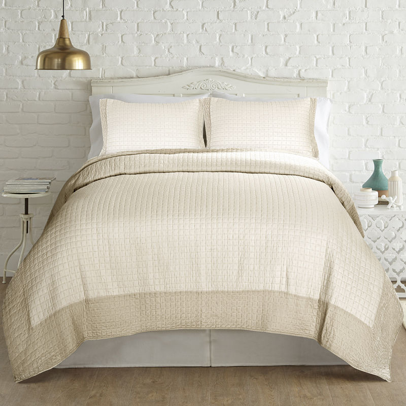 UPC 645470198927 product image for Velvet Frame Quilt Set | upcitemdb.com