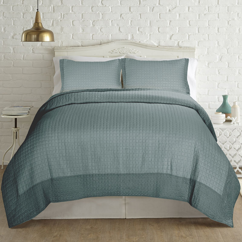 UPC 645470199016 product image for Velvet Frame Quilt Set | upcitemdb.com