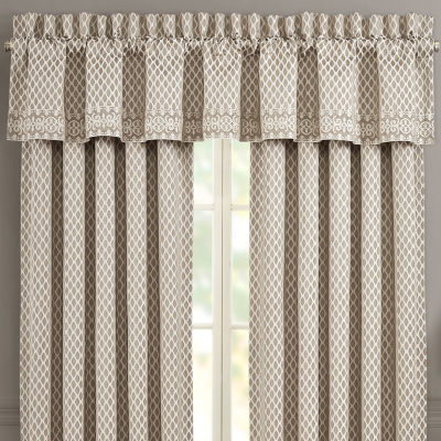 Five Queens Court Beaumont Rod Pocket Tailored Valance