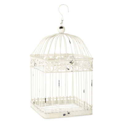 Jcpenney Home Decorative Birdcage Tabletop Decor Color White