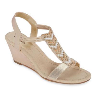 jcpenney wedge sandals