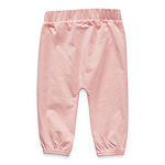 Okie Dokie Baby Girls Tapered Pull-On Pants