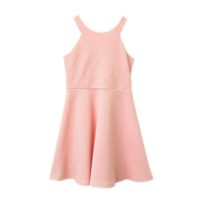 jcpenney peach dress