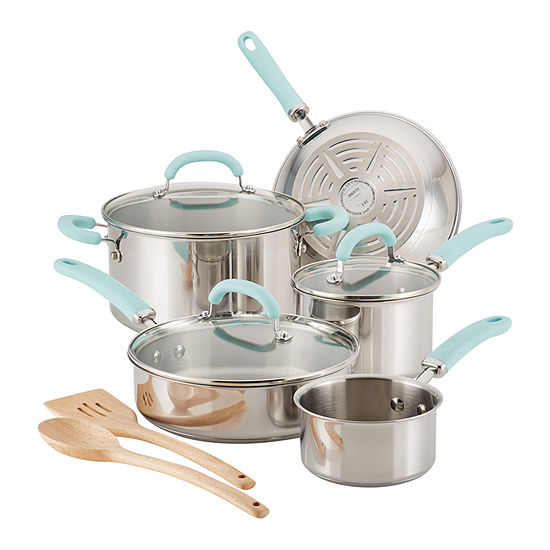 Rachael Ray Create Delicious 10-Pc. Cookware Set