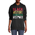 Hope & Wonder Black History is American History Unisex Long Sleeve Graphic Hoodie