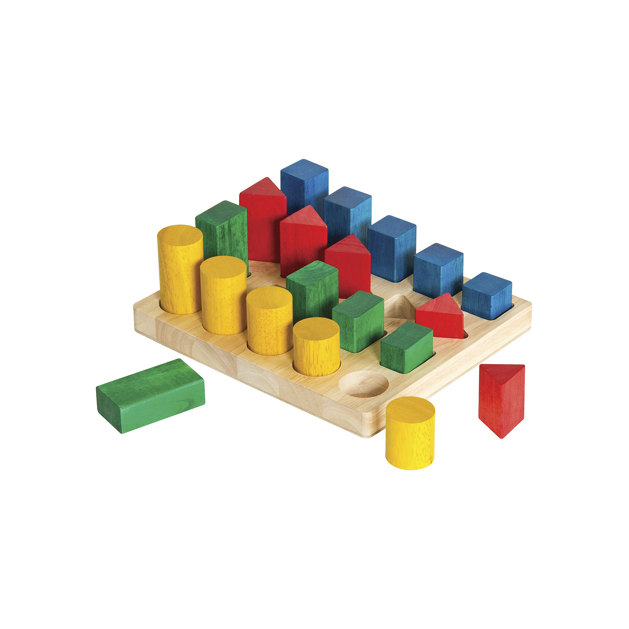 UPC 716243020049 product image for Guidecraft 20-pc. Colored Geo-Forms Early Development Block Set | upcitemdb.com