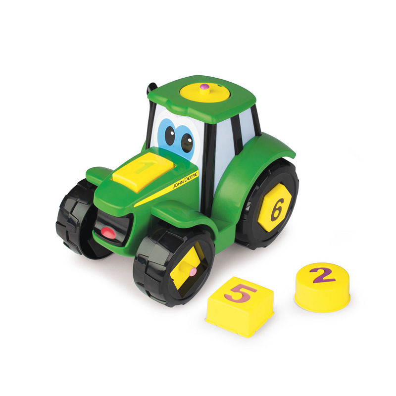 Tomy - John Deere Learn N Pop Johnny, Boys, Green