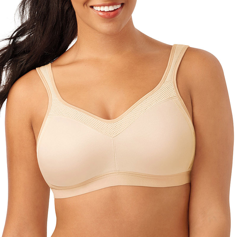 Playtex 18 Hour Active Breathable Comfort Wireless Full Coverage Bra-4159, Womens, Light Beige, C