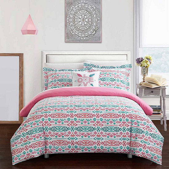 Chic Home Malina Duvet Cover Set Jcpenney Color Green