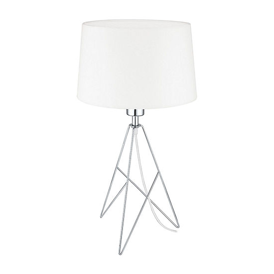 Eglo Camporale Chrome Steel Table Lamp
