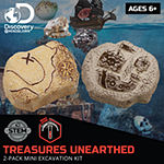 Discovery Mindblown Toy 2pc Excavation Kit Mini Treasure