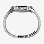 Timex Mens Silver Tone Stainless Steel Bracelet Watch Tw2v21100ji