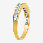 Womens 1 CT. T.W. Genuine White Diamond 10K Gold Solitaire Bridal Set