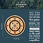 Hammer Axe Wall Ring Toss Game Gift