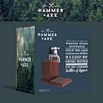 Hammer Axe Wood Drink Dispenser Gift
