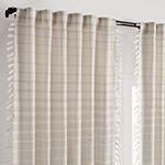 Mercantile Amari Light-Filtering Rod Pocket Single Curtain Panel