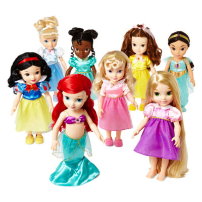 jcpenney disney princess doll set