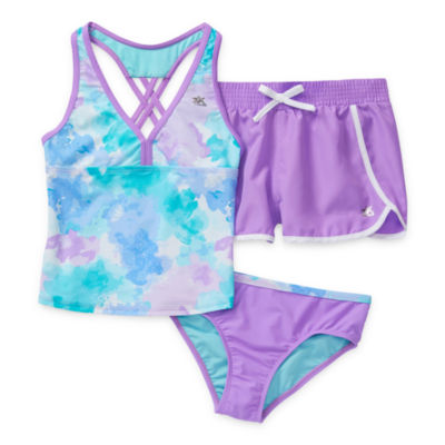 girls tie dye swimsuit