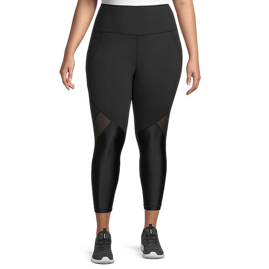 Xersion Train Womens High Rise Quick Dry 7/8 Ankle Leggings