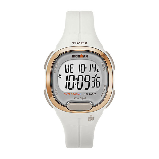 Timex Womens White Strap Watch Tw5m19900jt