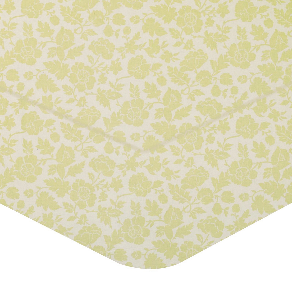 COTTON TALES Cotton Tale Peggy Sue Fitted Crib Sheet, Yellow, Girls