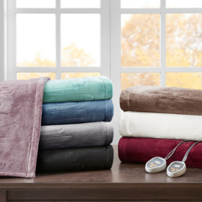 Beautyrest Plush Heated Electric Blanket JCPenney