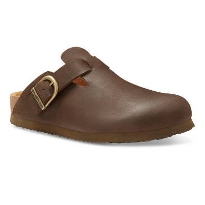 eastland leather clogs