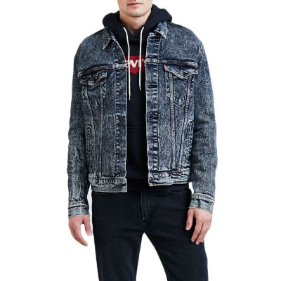 levis jean jacket hoodie