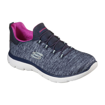 Skechers Summits Womens Walking Shoes, Color: Navy Hot Pink - JCPenney