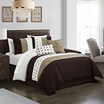Chic Home Lainy 9-pc. Midweight Comforter Set