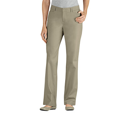 Dickies® Curvy-Fit Straight-Leg Stretch Twill Pants - JCPenney