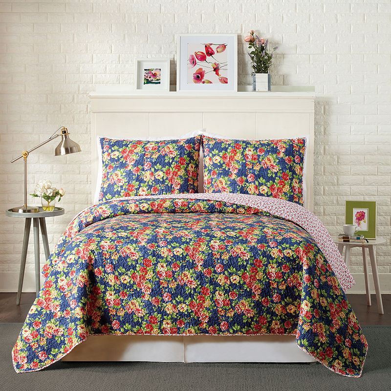 UPC 041808872284 product image for Modern Heirloom Maria 3-pc. Floral Quilt Set | upcitemdb.com