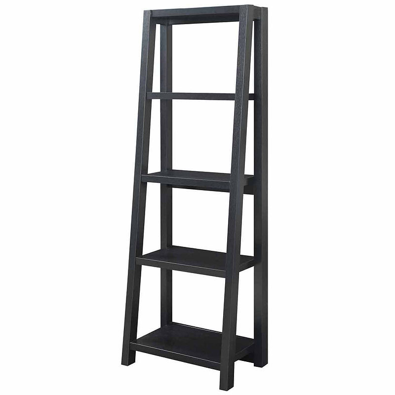Convenience Concepts Newport Lilly Bookcase, Black