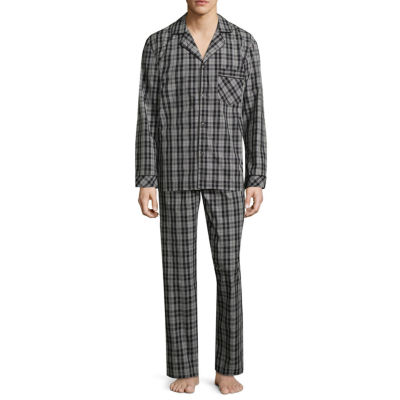 Stafford® Broadcloth Pajama Set - Big & Tall-JCPenney