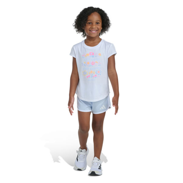 adidas Toddler Girls 2-pc. Short Set