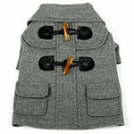The Pet Life Military Static Rivited Fashion Collared Wool Pet Coat