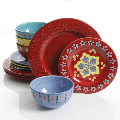 boho dinnerware