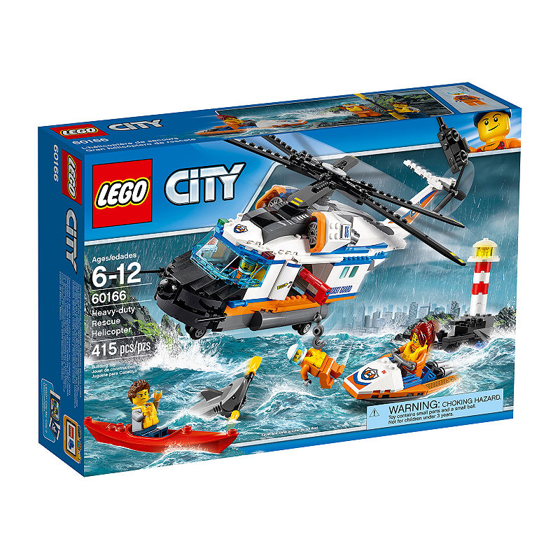 Lego City Heavy-Duty Rescue Helicopter 60166