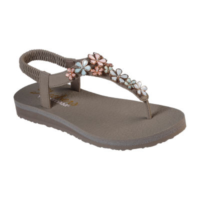 skechers wide width flip flops
