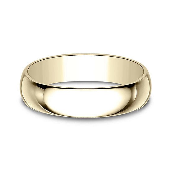 Mens 5mm 10k Yellow Gold Wedding Band Jcpenney