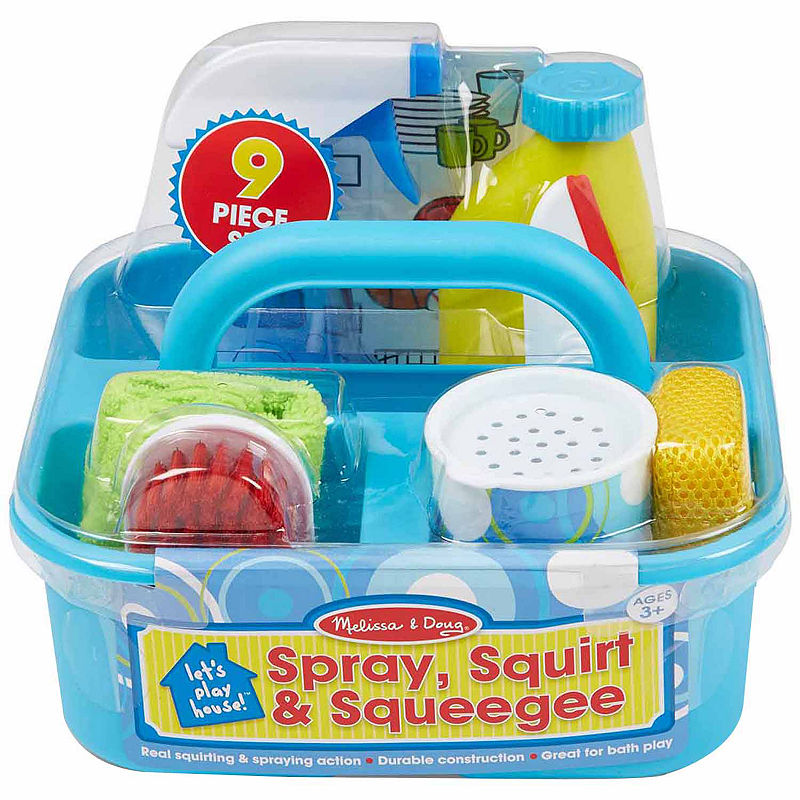 Melissa & Doug Let'S Play House Spray, Squirt & Squeegee Play Set