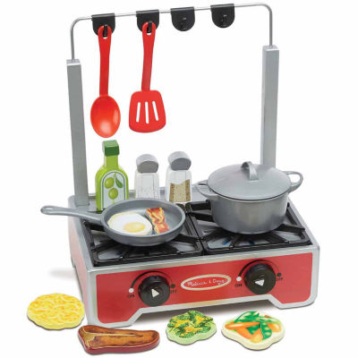 Melissa Doug Deluxe Wooden Cooktop Set Color Multi Jcpenney