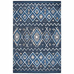 Rizzy Home Tumble Weed Loft Collection Alexis Diamond Rectangular Rugs