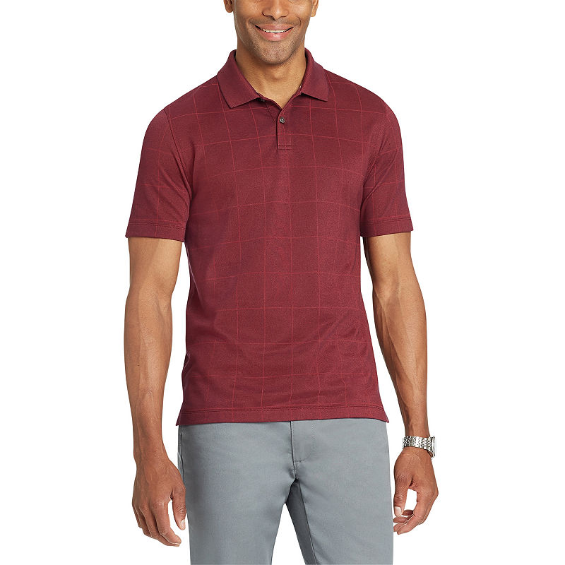 UPC 767672365201 product image for Van Heusen Short Sleeve Flex Natural Stretch Polo Shirt | upcitemdb.com