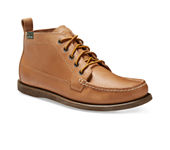 New Eastland Mens Seneca Flat Heel Lace-up Chukka Boots, Size 10 Medium, Beige